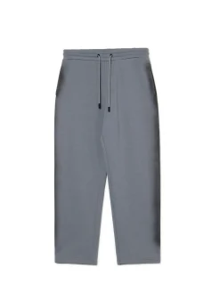 Sale Cropp Spodnie loose z lampasami szary