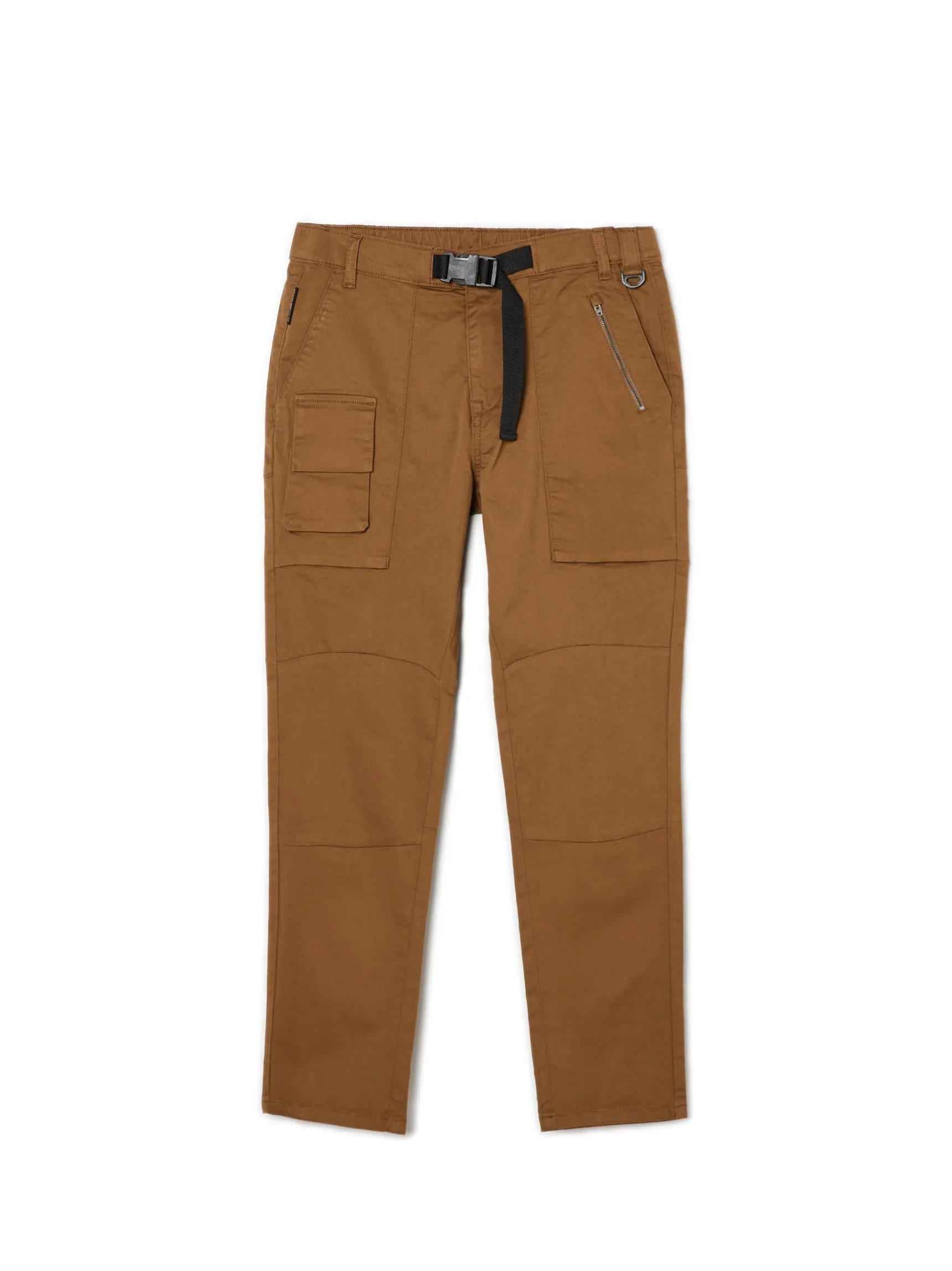 New Cropp Spodnie regular beżowy