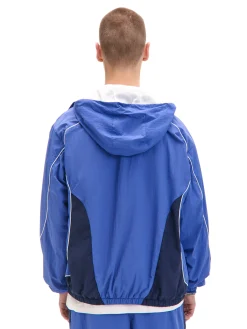 Fashion Cropp Sportowa kurtka z kapturem granatowy