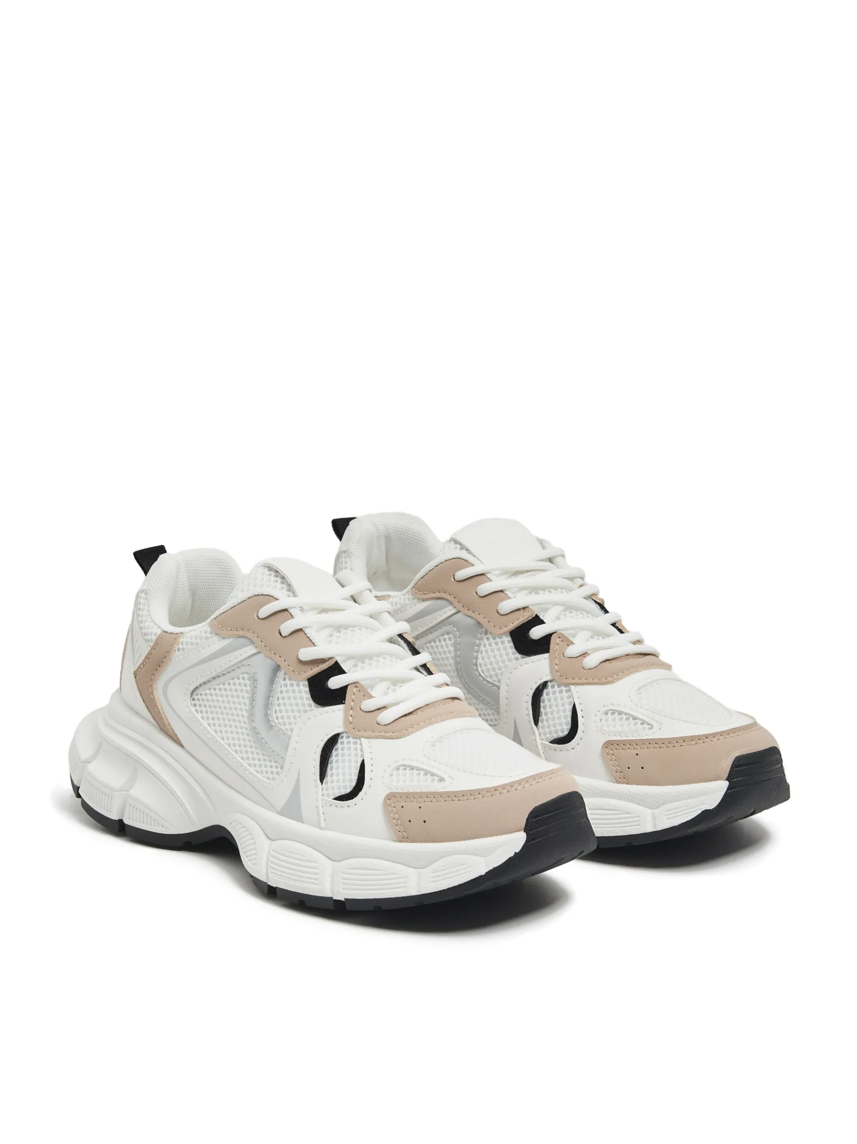 Fashion Cropp Sportowe sneakersy biały