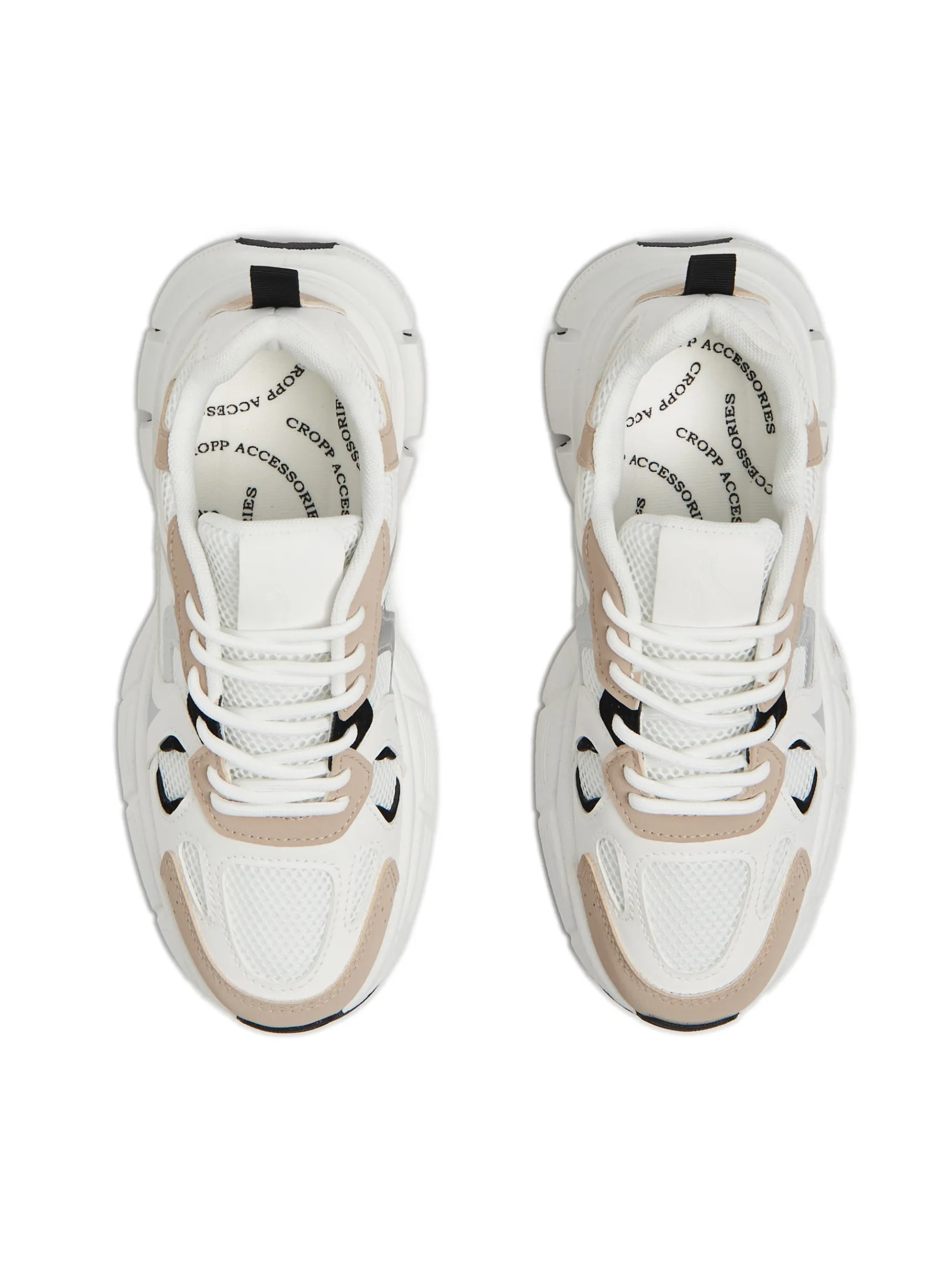 Fashion Cropp Sportowe sneakersy biały