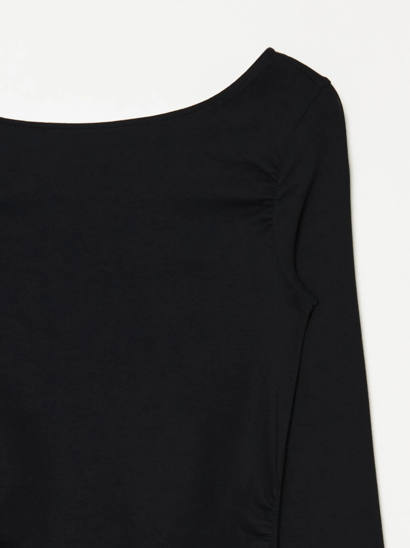 Outlet Cropp Sukienka maxi z długimi rękawami czarny