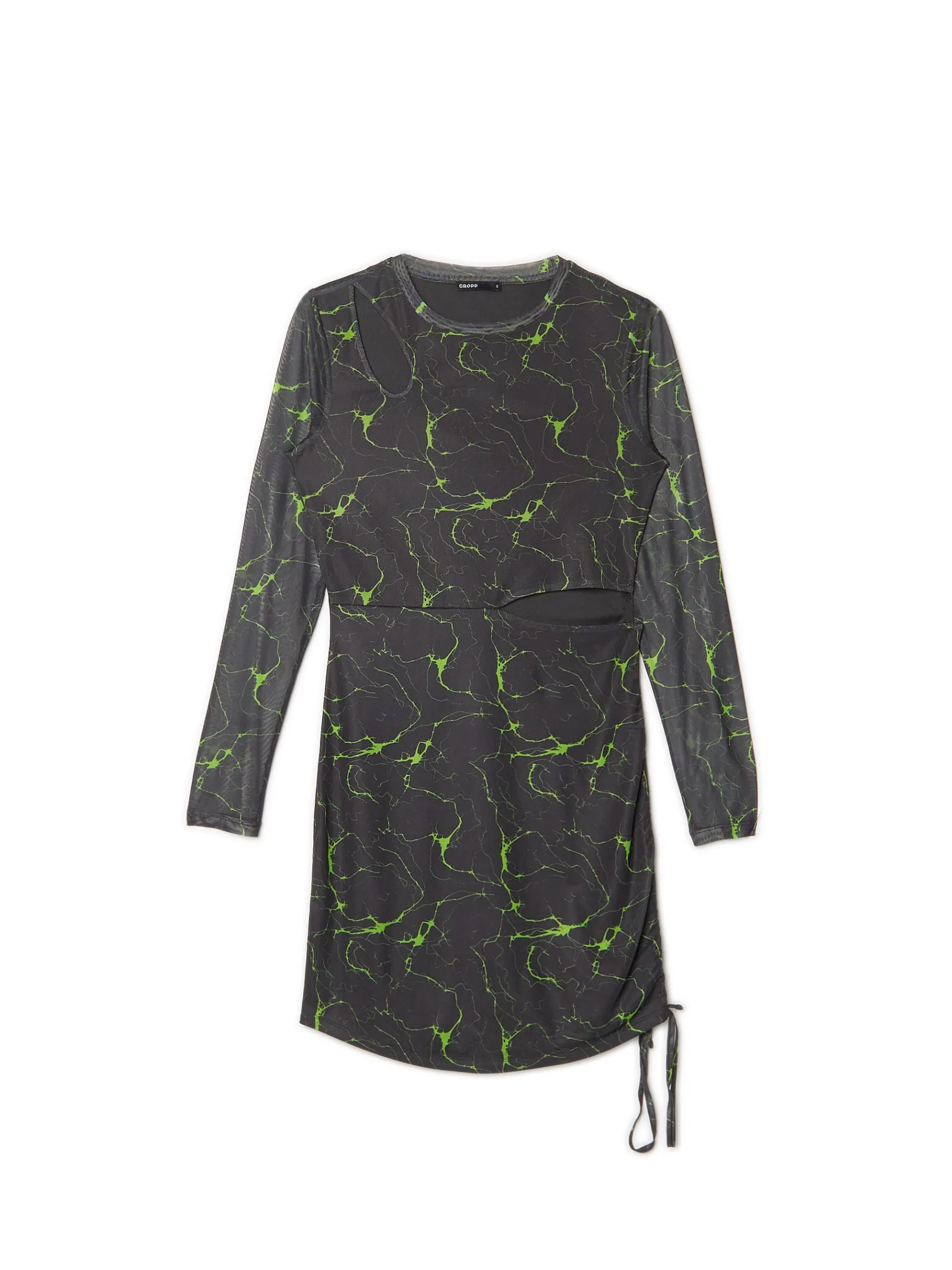 Sale Cropp Sukienka mini z wycięciami czarny