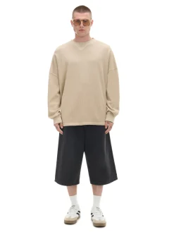 Online Cropp Sweter oversize jasnyszary