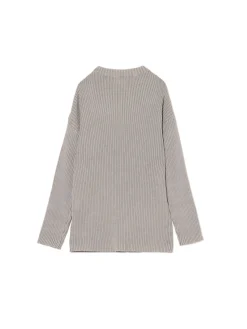Sale Cropp Sweter oversize z nadrukiem serca szary