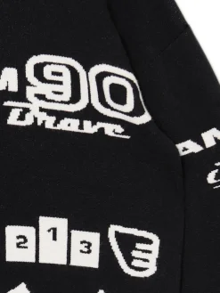 Outlet Cropp Sweter w racingowym stylu czarny
