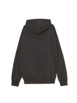 Hot Cropp Szara bluza z aplikacją szary