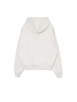 New Cropp Szara bluza z kapturem UNISEX jasnyszary