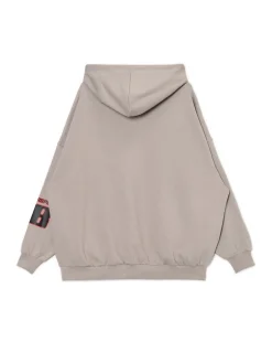New Cropp Szara bluza z motywem racingowym UNISEX jasnyszary
