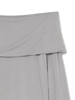 Sale Cropp Szara bluzka z hiszpańskim dekoltem szary
