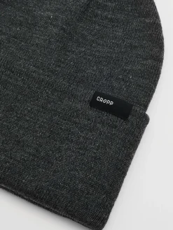 Best Cropp Szara czapka beanie szary