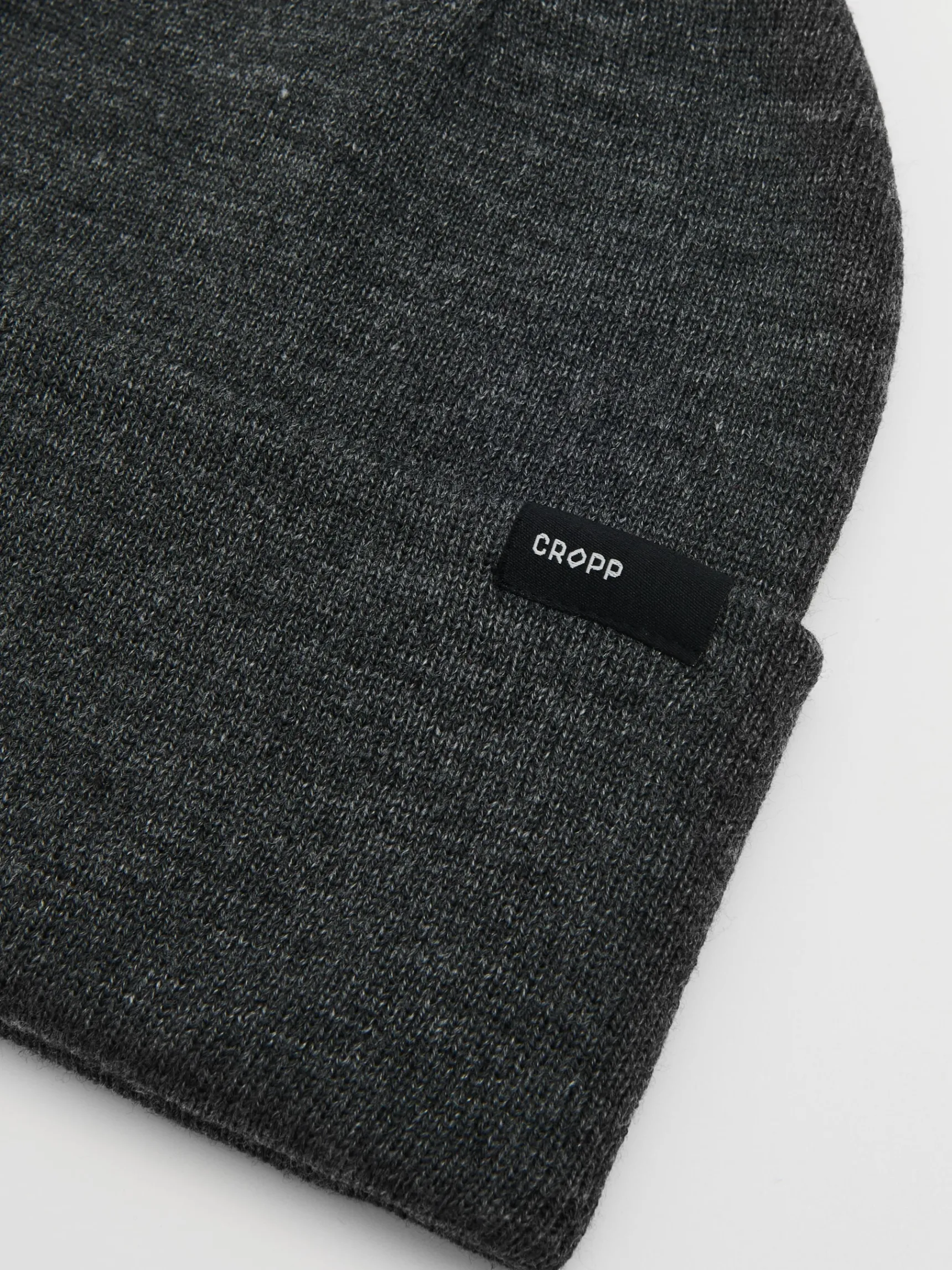 Best Cropp Szara czapka beanie szary