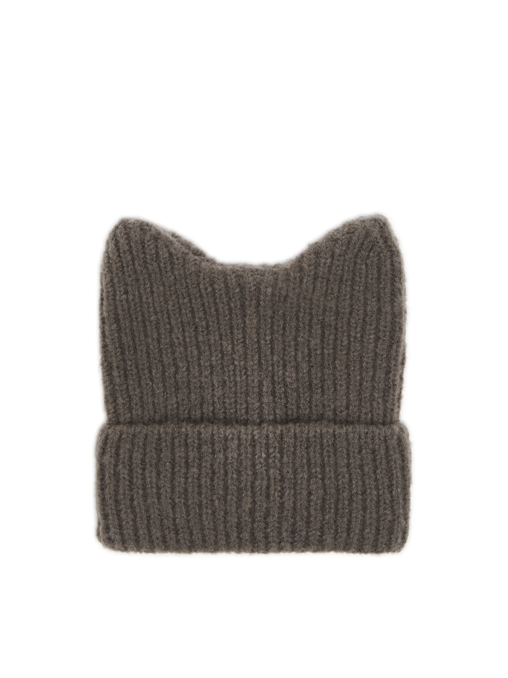 Best Cropp Szara czapka z kocimi uszkami szary