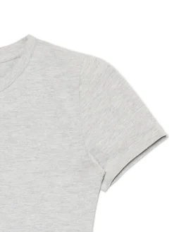 Discount Cropp Szara dopasowana sukienka mini jasnyszary