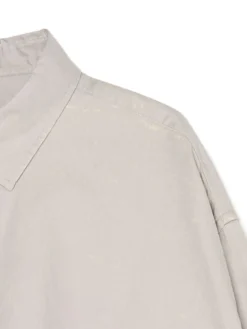 Online Cropp Szara koszula oversize jasnyszary