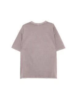 Hot Cropp Szara koszulka z motywem kościotrupów UNISEX szary