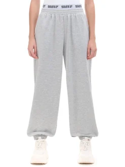 Hot Cropp Szare dresowe joggery jasnyszary