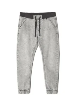Fashion Cropp Szare jeansowe joggery jasnyszary