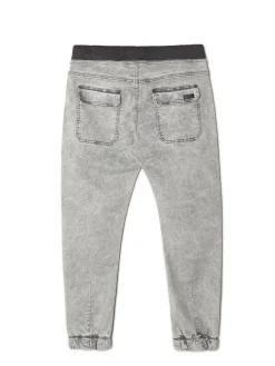 Fashion Cropp Szare jeansowe joggery jasnyszary