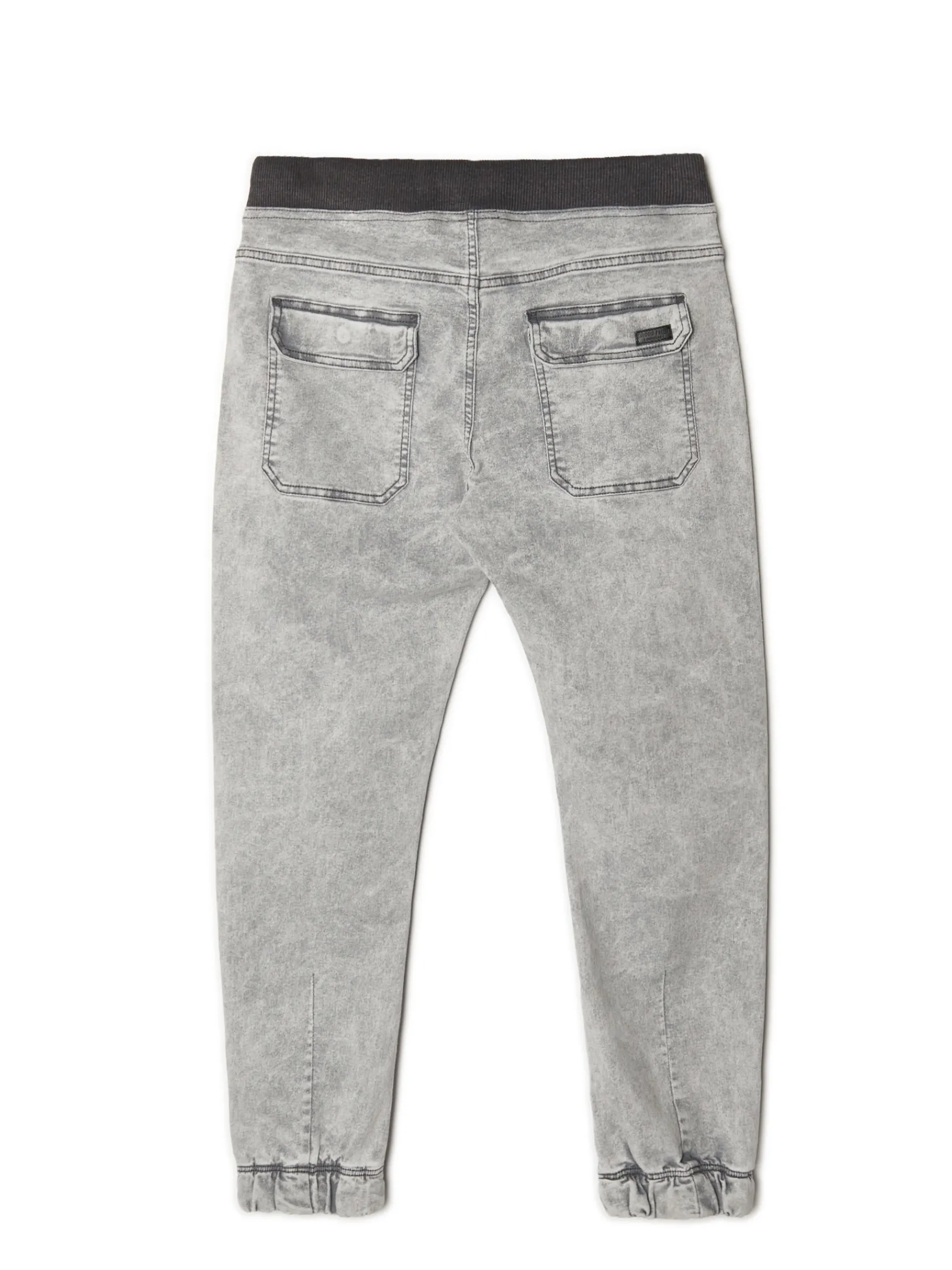Fashion Cropp Szare jeansowe joggery jasnyszary