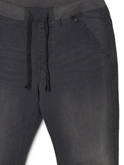 Outlet Cropp Szare jeansowe joggery szary
