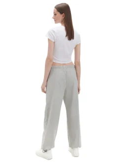 Online Cropp Szare jeansy parachute jasnyszary