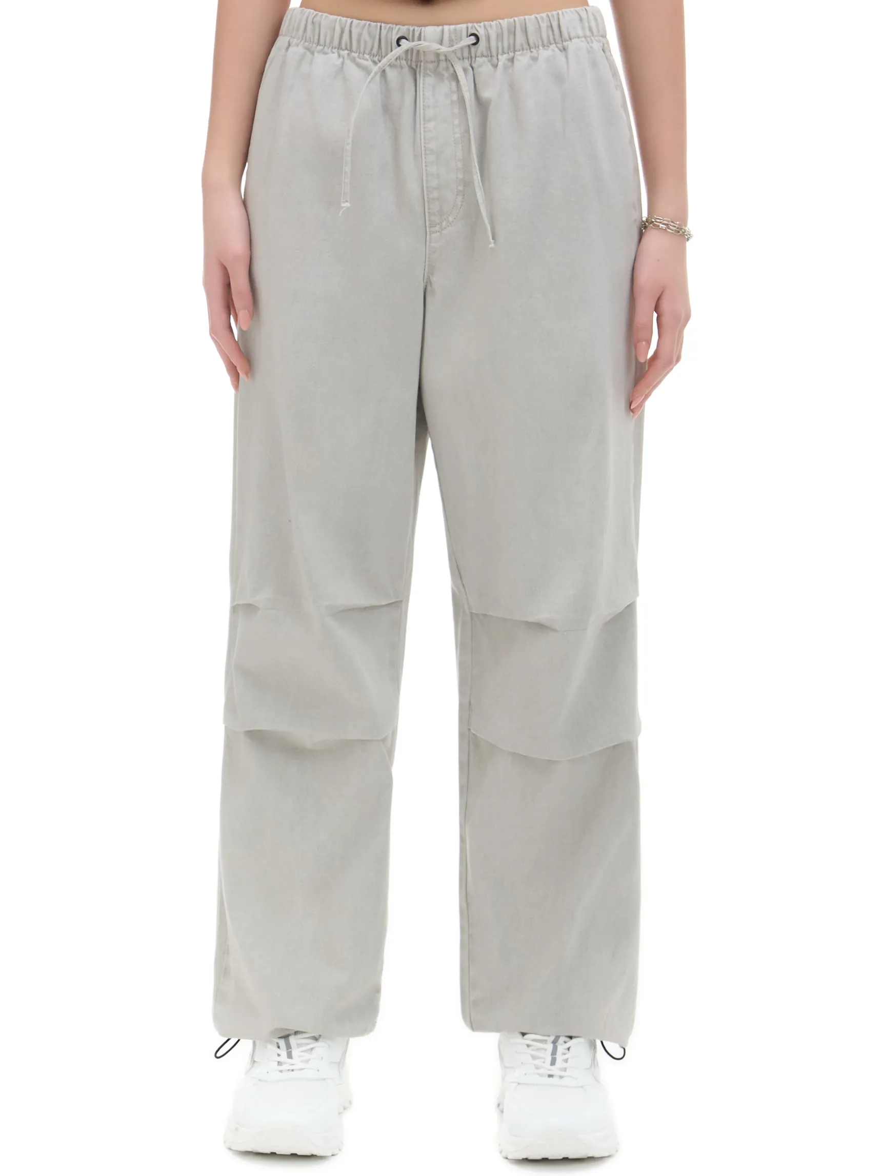 Online Cropp Szare jeansy parachute jasnyszary