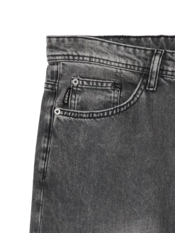 Fashion Cropp Szare jeansy relaxed szary