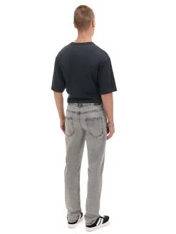 Fashion Cropp Szare jeansy slim jasnyszary