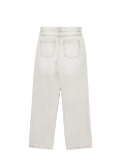Fashion Cropp Szare jeansy straight jasnyszary