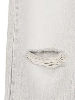 Fashion Cropp Szare jeansy straight jasnyszary