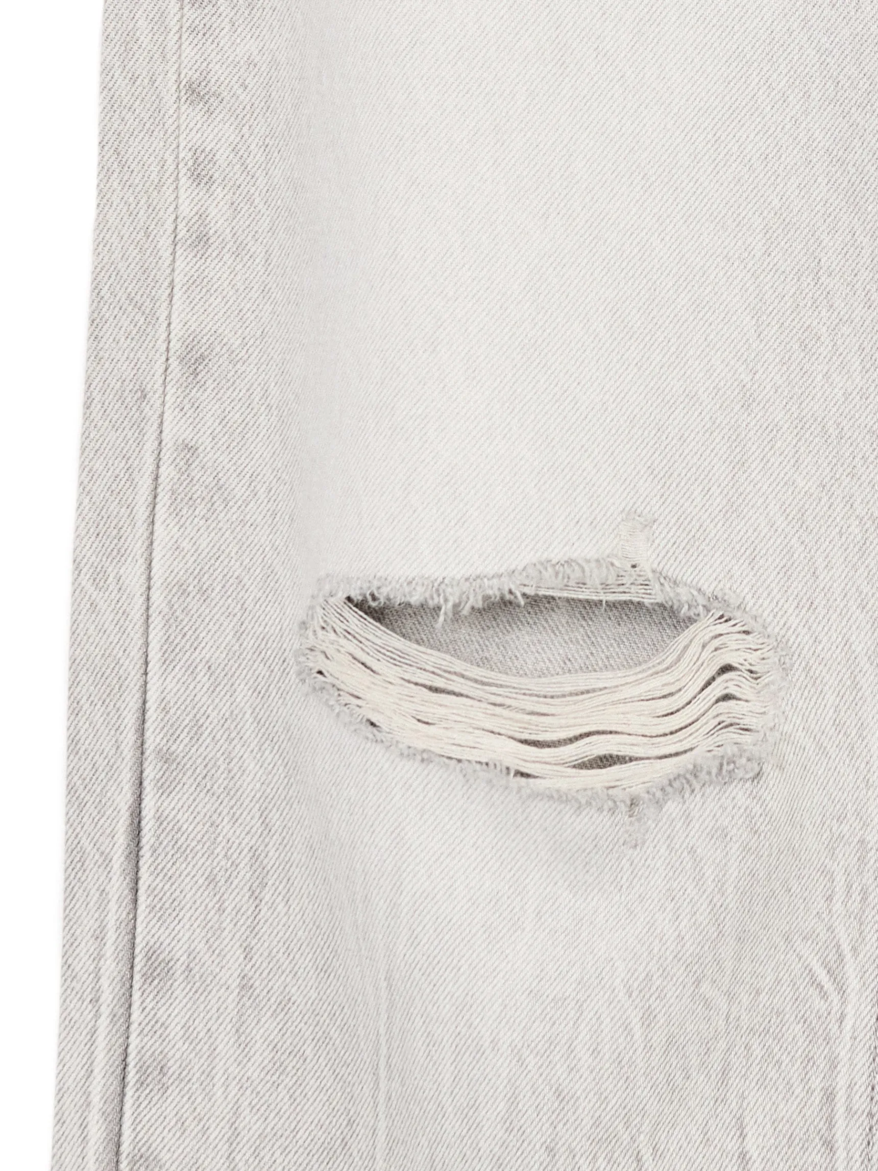 Fashion Cropp Szare jeansy straight jasnyszary