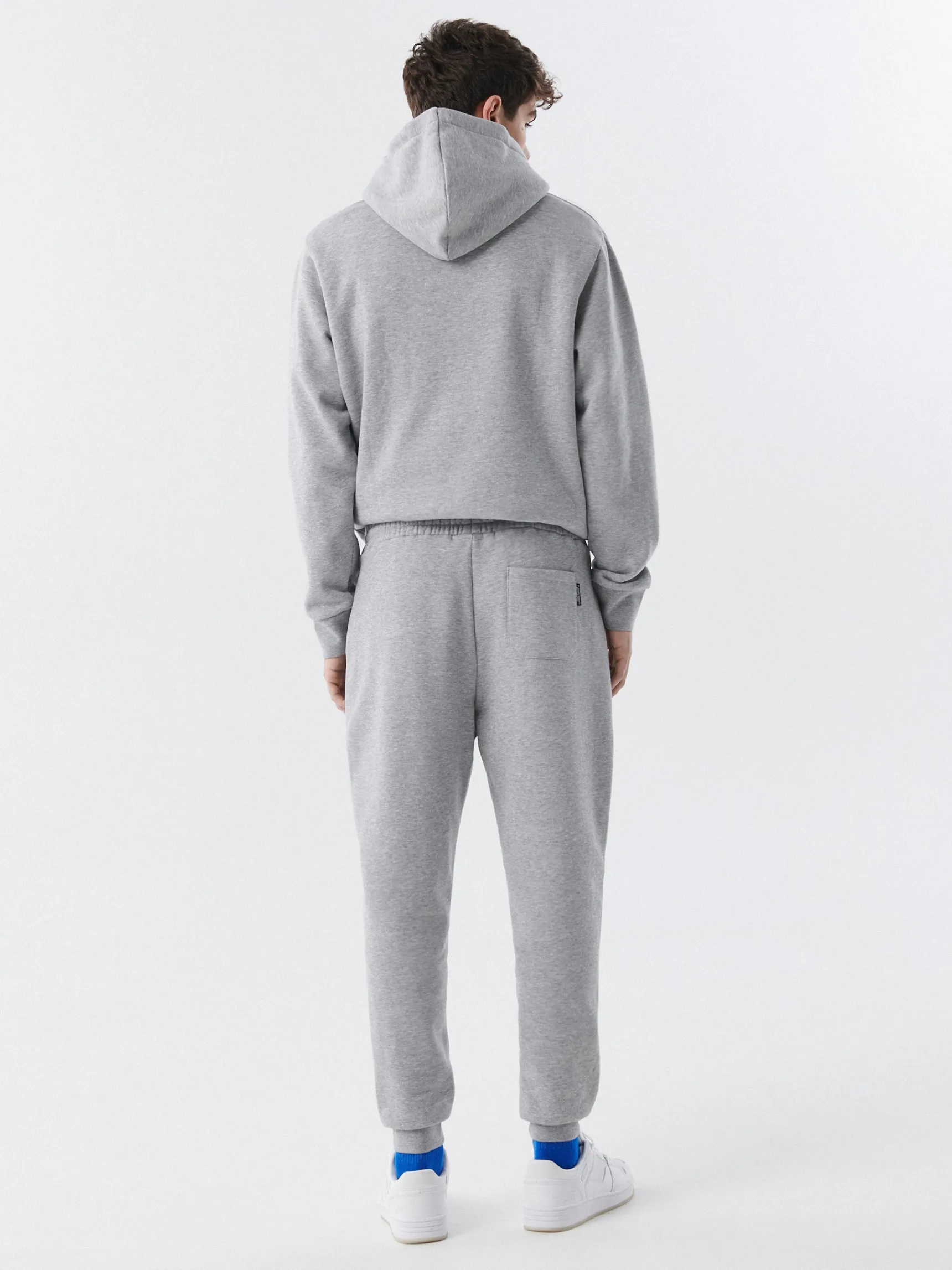 Clearance Cropp Szare joggery basic jasnyszary