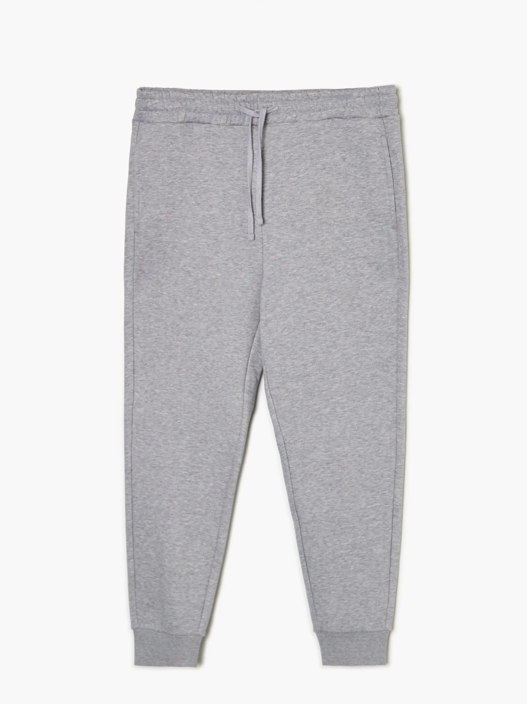Clearance Cropp Szare joggery basic jasnyszary