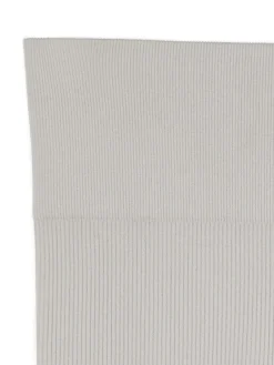 Sale Cropp Szare prążkowane legginsy jasnyszary