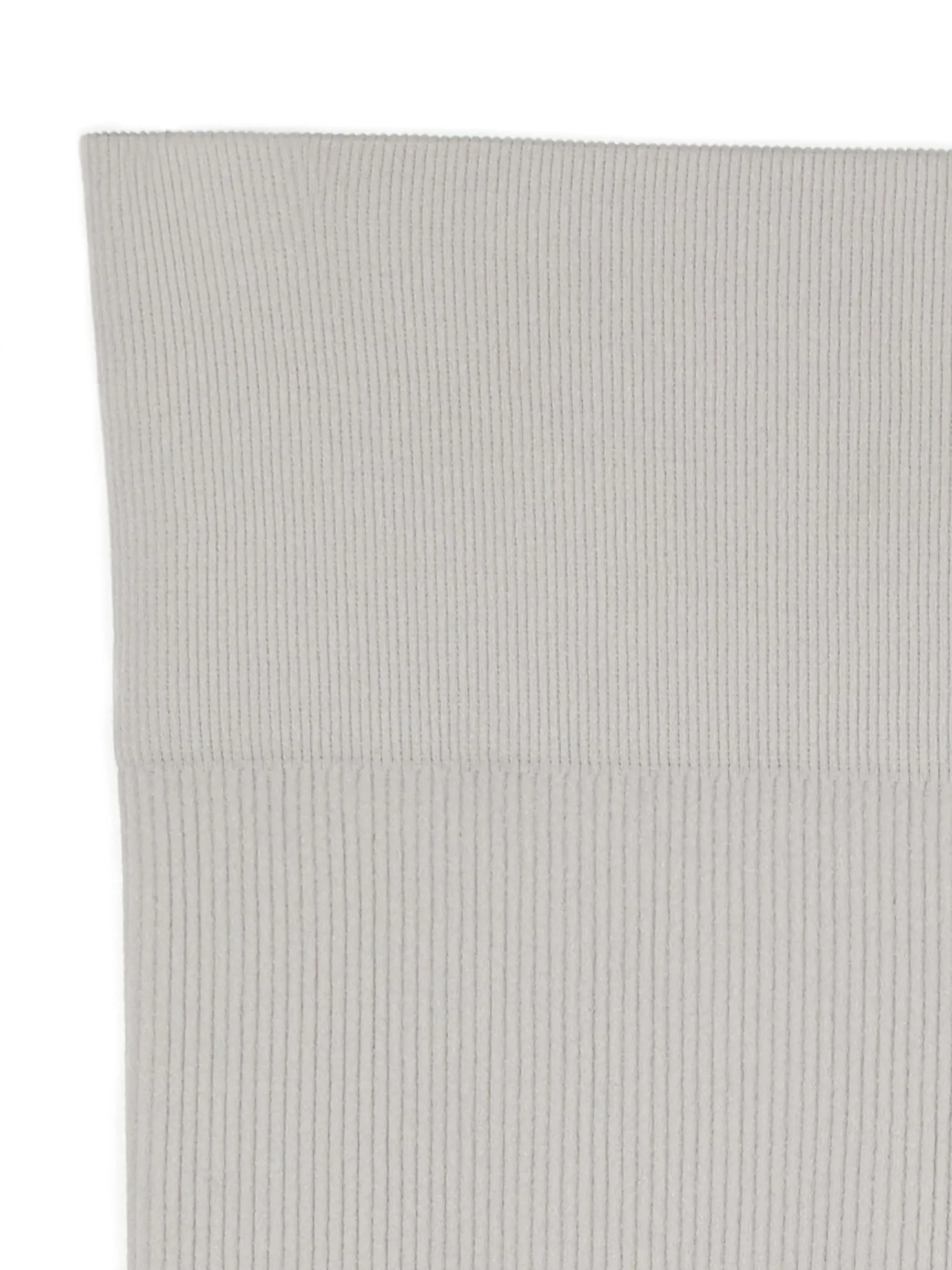 Sale Cropp Szare prążkowane legginsy jasnyszary