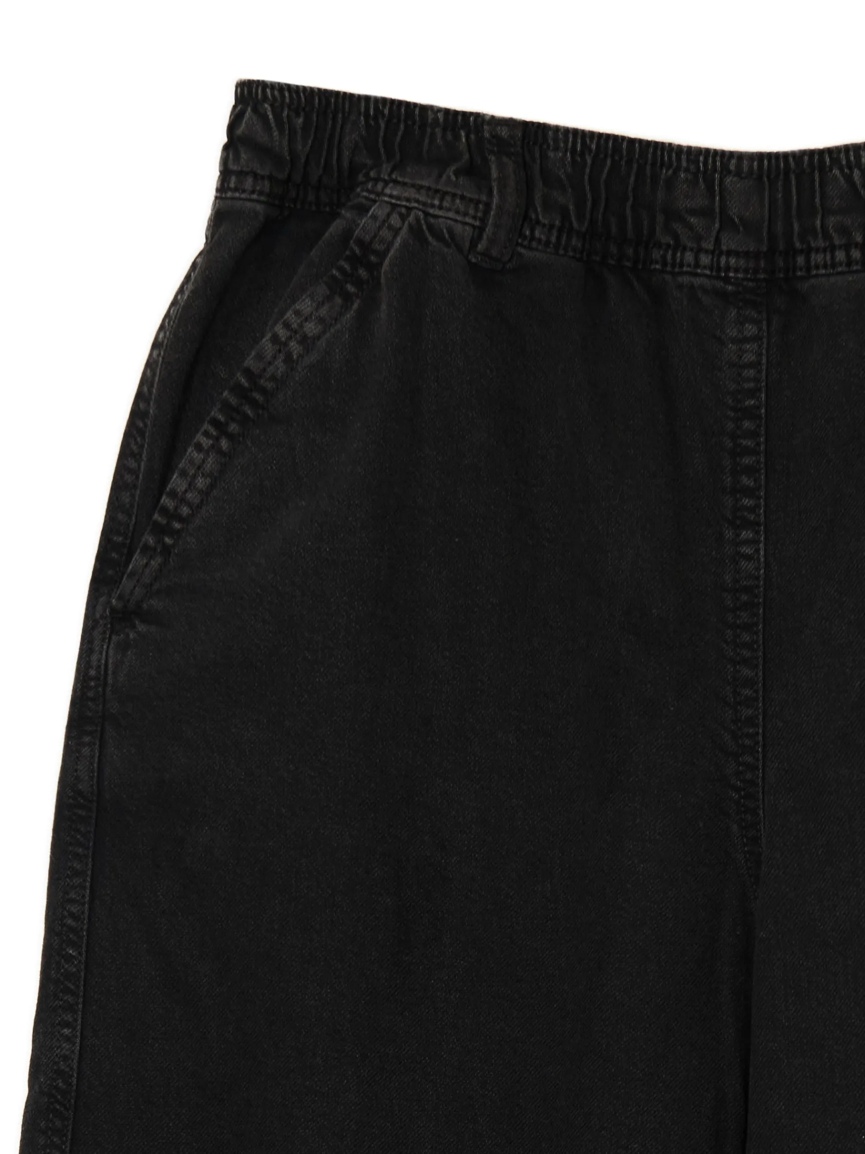 Discount Cropp Szare spodnie baggy z wysokim stanem szary