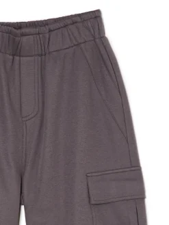 Outlet Cropp Szare spodnie cargo szary