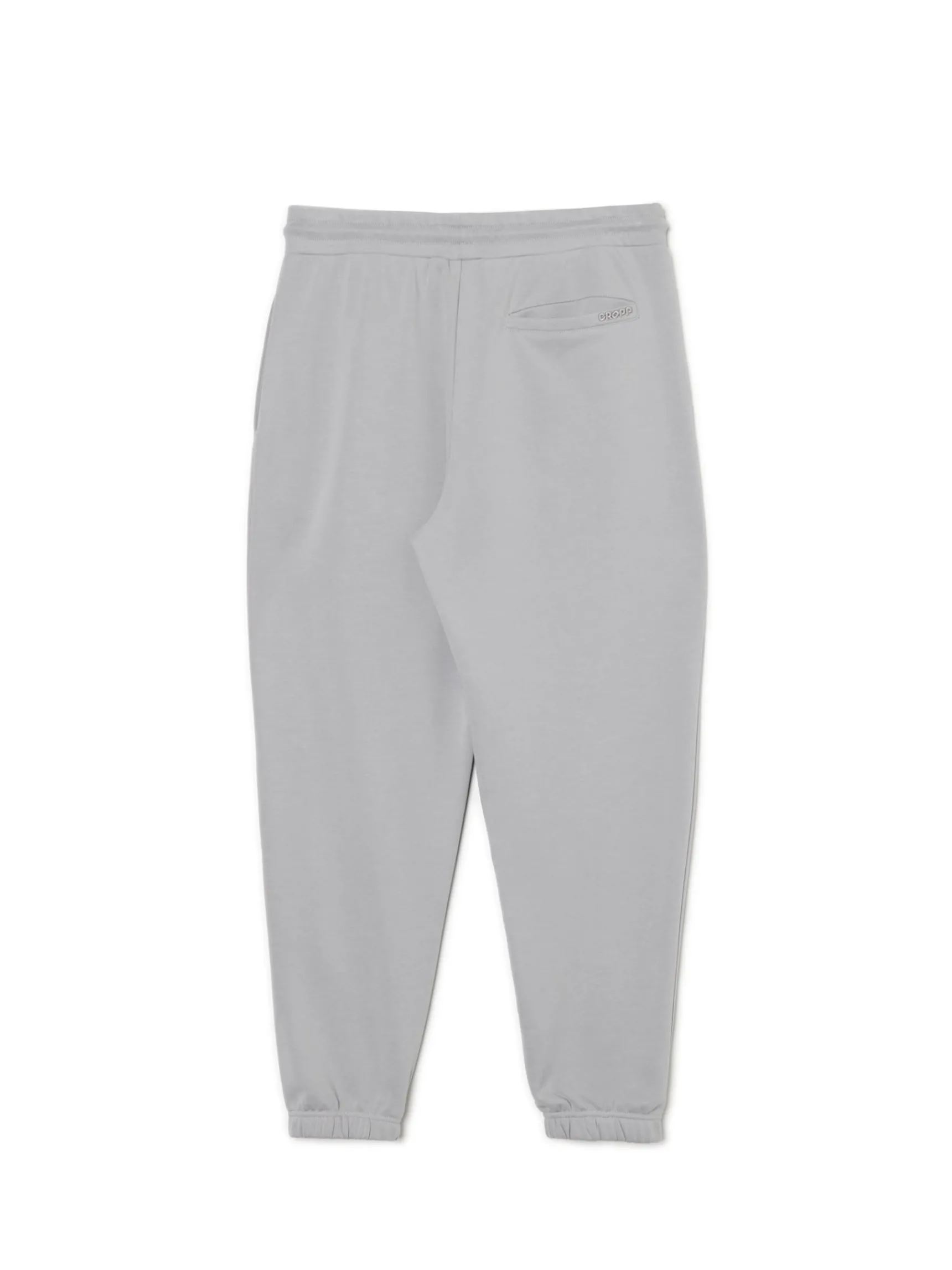 Best Cropp Szare spodnie dresowe joggery basic jasnyszary