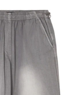 Discount Cropp Szare spodnie parachute inny