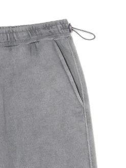 Sale Cropp Szare spodnie parachute jasnyszary