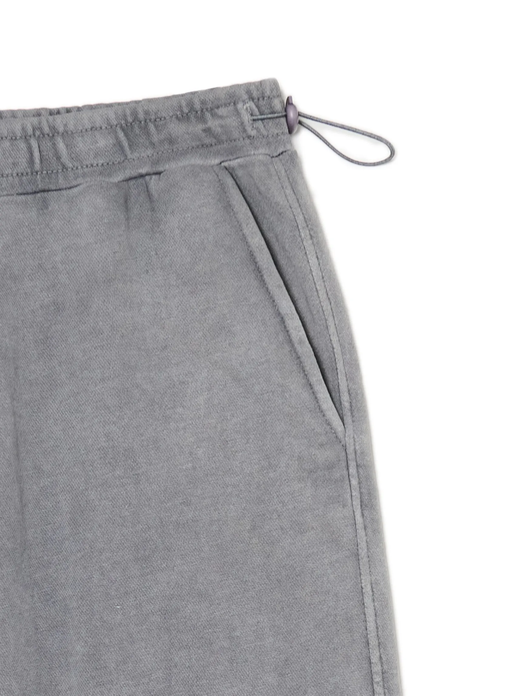 Sale Cropp Szare spodnie parachute jasnyszary