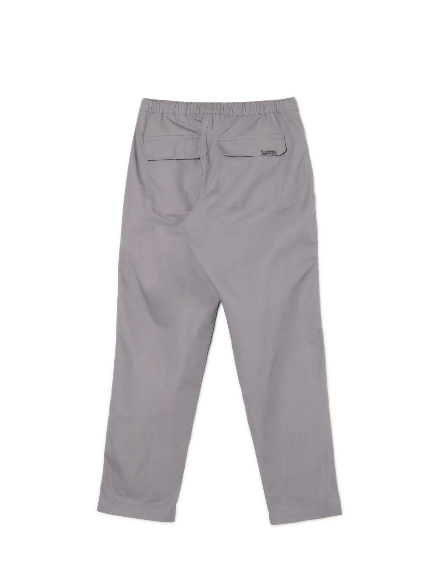 Clearance Cropp Szare spodnie z paskiem szary