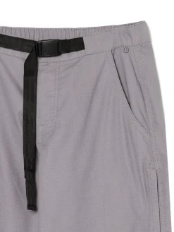 Clearance Cropp Szare spodnie z paskiem szary