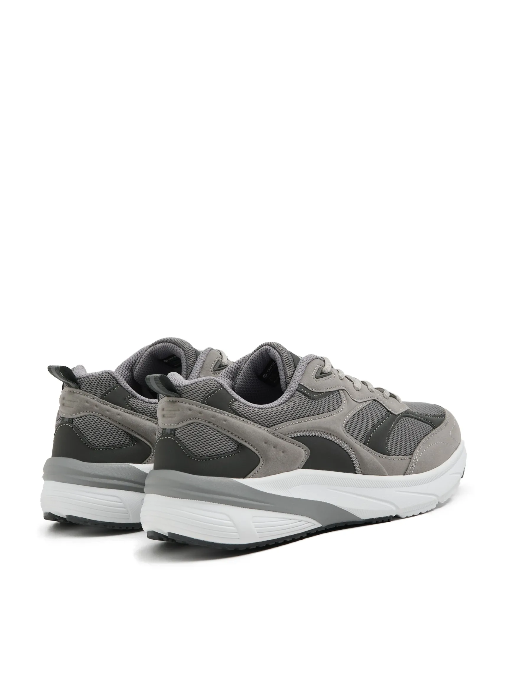 Outlet Cropp Szare sportowe sneakersy szary