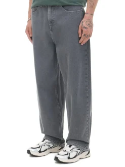 Best Cropp Szare super jeansy baggy szary