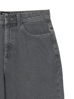Best Cropp Szare super jeansy baggy szary