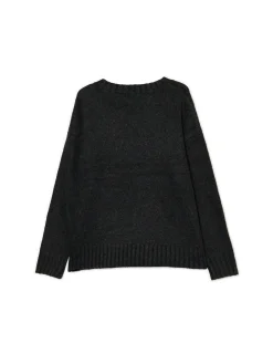 New Cropp gładki sweter szary