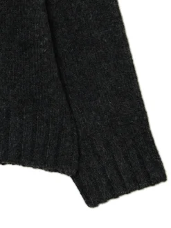 New Cropp gładki sweter szary