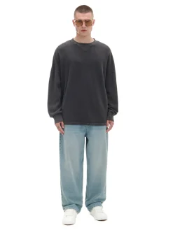 Best Cropp sweter oversize szary